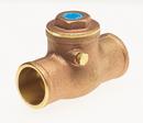 Milwaukee Valve Forged Brass Solder Swing Check Valve 