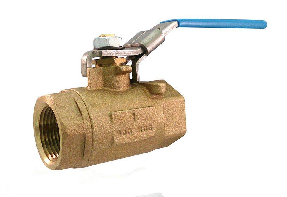 Milwaukee Valve Bronze Reduced Port NPT 600# Ball Valve 