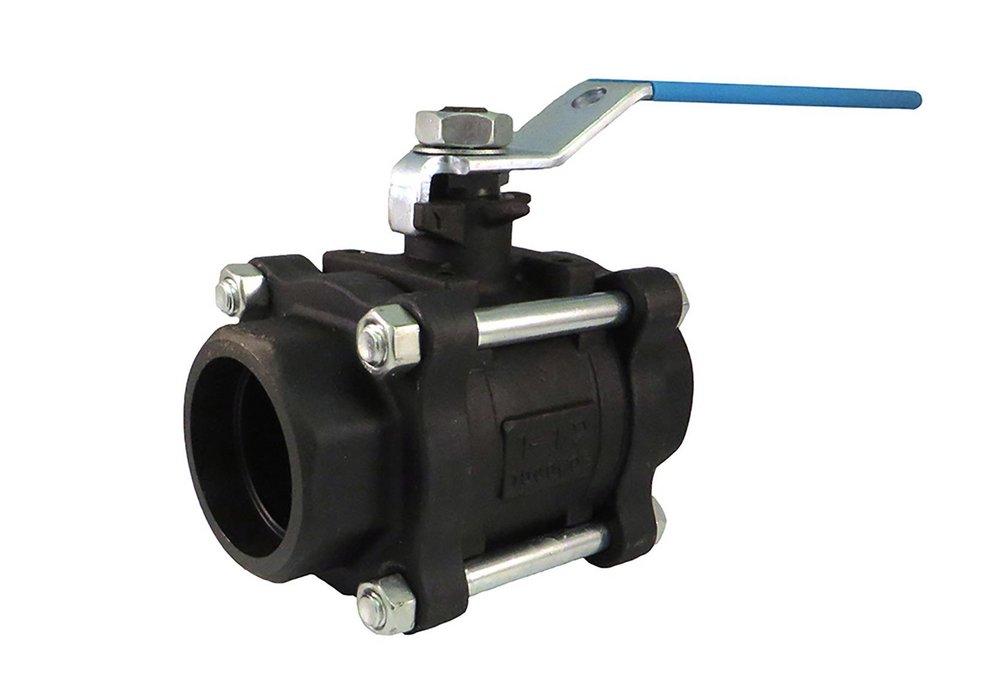 Milwaukee Valve Carbon Steel Full Port Socket Weld 1000# Ball Valve 