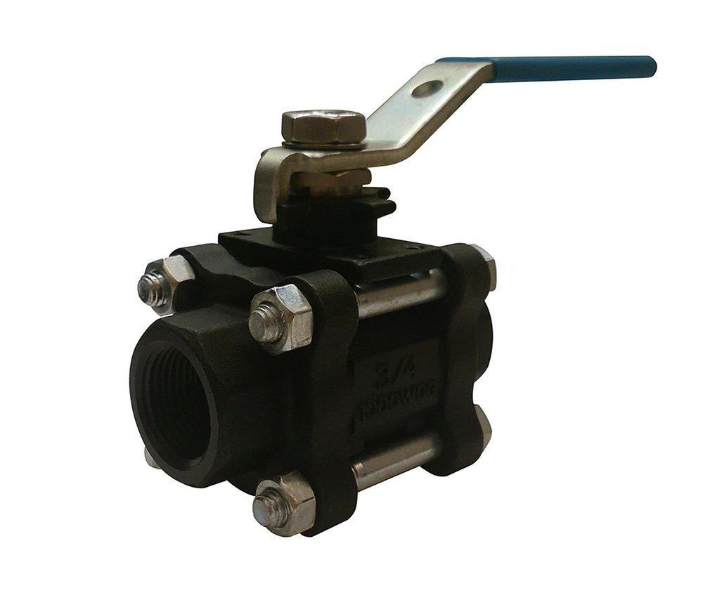 Milwaukee Valve Carbon Steel Full Port FNPT 1000# Ball Valve 