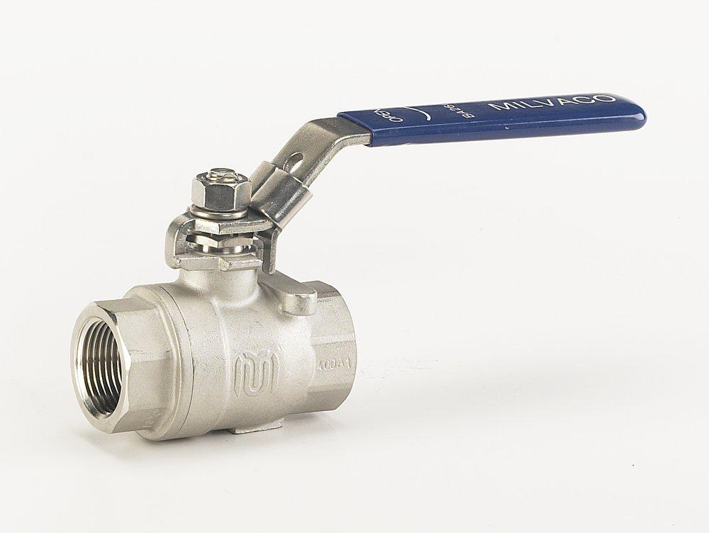 Milwaukee Valve Stainless Steel Full Port NPT 1000# Ball Valve 