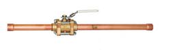 1-1/2 in. Bronze Full Port OD Tube 600# Ball Valve