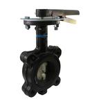Milwaukee Valve Ductile Iron Flanged EPDM Lever Operator Butterfly Valve 