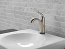Delta Faucet Brilliance Stainless Single Handle Centerset Bathroom Sink Faucet 