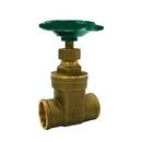 Red-White Valve Brass Solder Gate Valve 