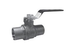 1-1/2 in. Brass Full Port Solder 600# Ball Valve