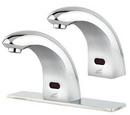 Advanced Modern Technologies Polished Chrome No Handle Centerset and Sensor Bathroom Sink Faucet 
