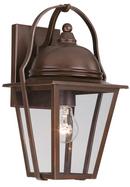 14-3/4 in. 100 W 1-Light Medium Lantern in Architectural Bronze