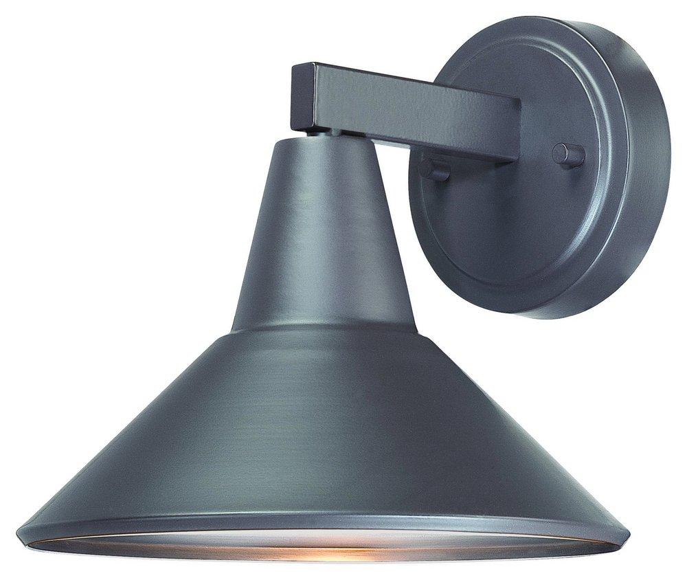 Minka Dorian Bronze&trade; 8-1/4 in. 60W 1-Light Outdoor Wall Bracket 