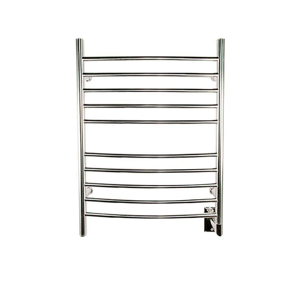 Artos Polished Chrome Towel Warmer Hardwired 