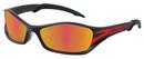 Crews Graphite Frame, Red Tribal Pattern 