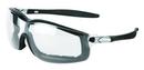 Crews Anti-Fog Black Frame Safety Glasses 