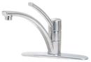 1.75 gpm Single Lever Handle Kitchen Faucet in Stainless Steel