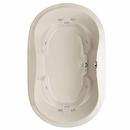 65-3/4 x 43-1/2 in. Combo Drop-In Bathtub with Center Drain in Biscuit