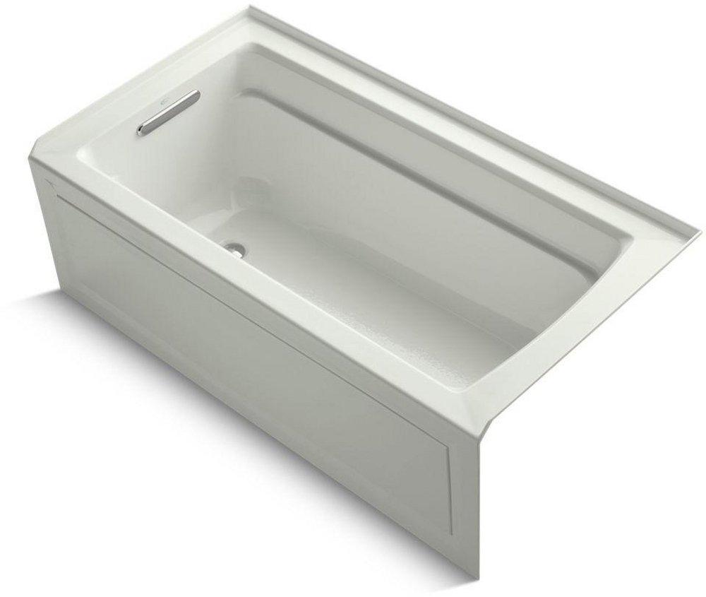 KOHLER Dune 60 x 32 in. Soaker Alcove Bathtub with Left Drain 