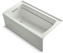 KOHLER Dune 60 x 32 in. Soaker Alcove Bathtub with Left Drain 
