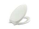 Elongated Closed Front Toilet Seat with Cover in Dune