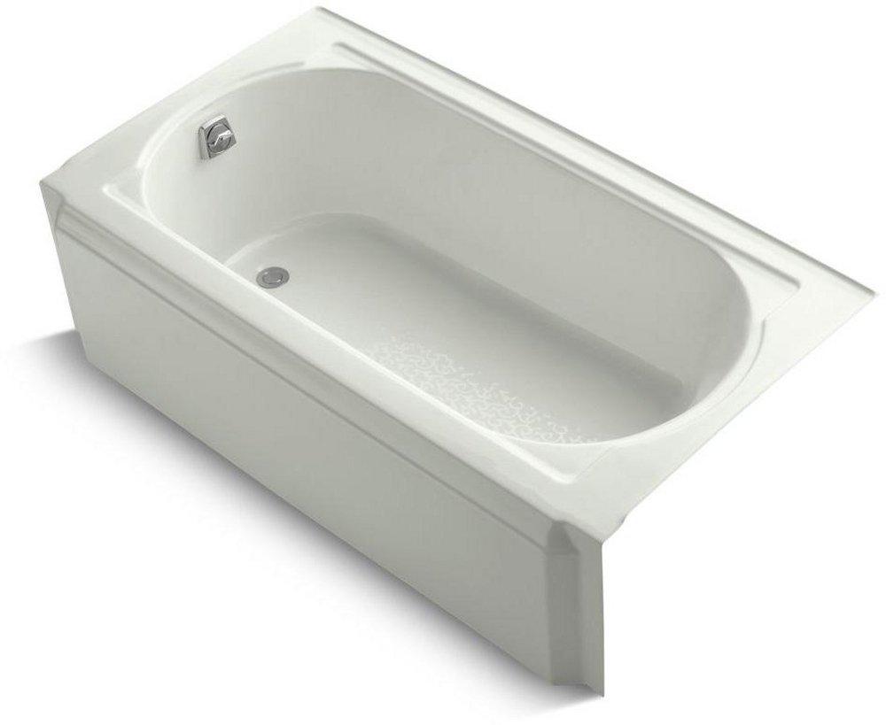 KOHLER Dune 60 x 33-3/4 in. Soaker Alcove Bathtub Left Drain 