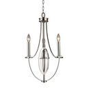 Elk Home Polished Nickel 60W 3-Light Chandelier 