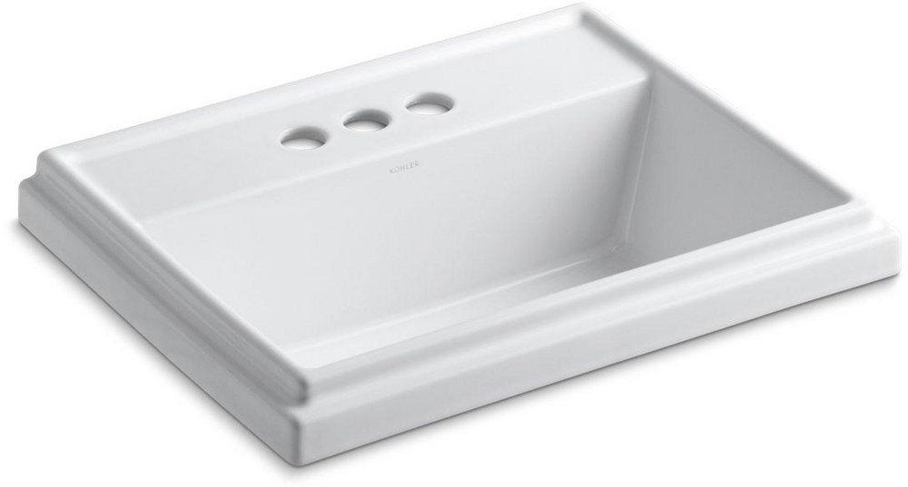 KOHLER White Drop-in Basin 