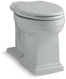 1.28 gpf Elongated Comfort Height Toilet Bowl in Ice Grey
