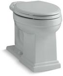 KOHLER Ice&trade; Grey Elongated Comfort Height Toilet Bowl 