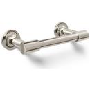 KOHLER Vibrant Polished Nickel 8-3/16 in. Wall Mount Pivoting Toilet Tissue Holder 