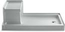 KOHLER Ice&trade; Grey 60 in. Rectangle Shower Base 