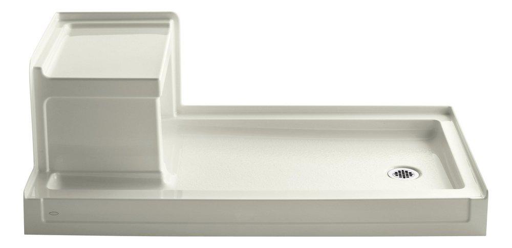 KOHLER Biscuit 60 in. Rectangle Shower Base 