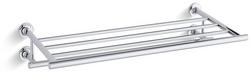 24 in. Towel Holder in Polished Chrome