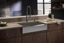 KOHLER Stainless Steel 35-1/2 x 21-1/4 in. No Hole Single Bowl Dual Mount Kitchen Sink 