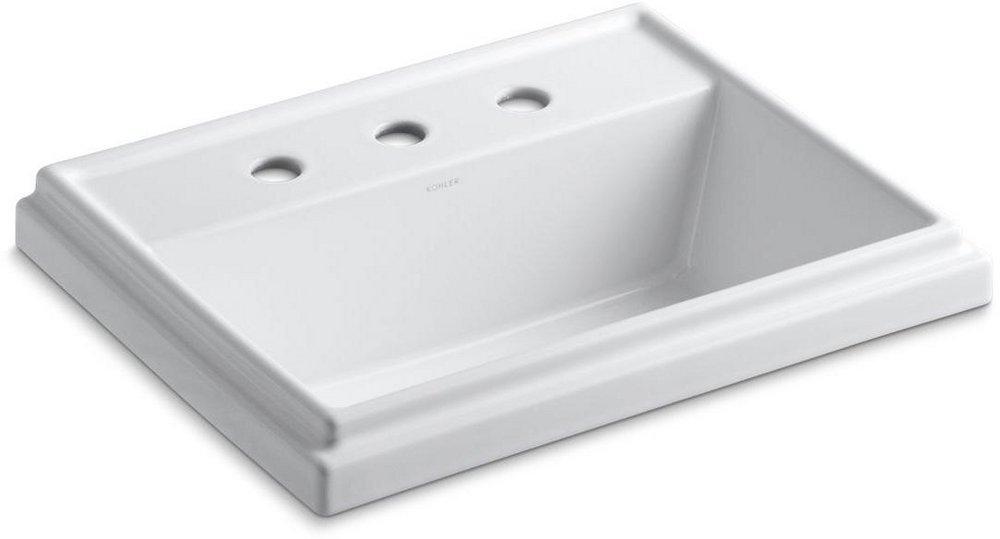 KOHLER White Drop-in Basin 