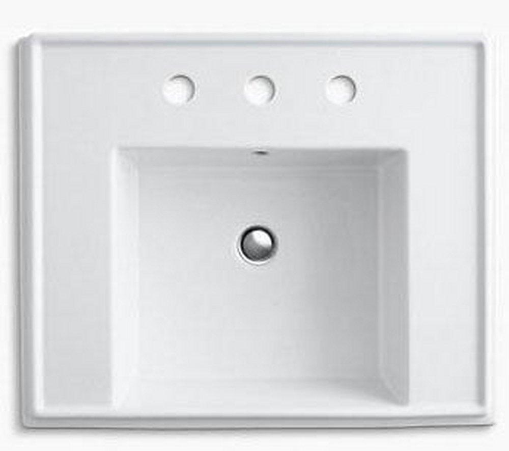 KOHLER White Pedestal Bathroom Sink 