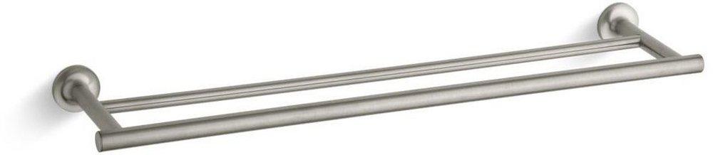 KOHLER Vibrant&reg; Brushed Nickel 24 in. Towel Bar 