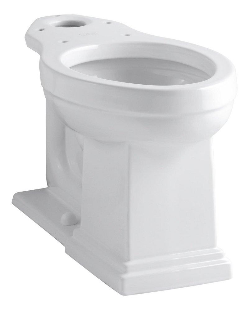KOHLER White Elongated Comfort Height Toilet Bowl 