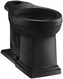 KOHLER Black Black&trade; Elongated Comfort Height Toilet Bowl 