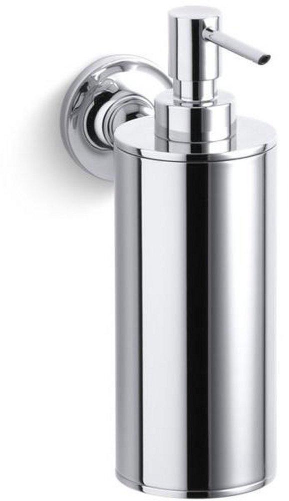 KOHLER Polished Chrome Wall Mount Soap and Lotion Dispenser 