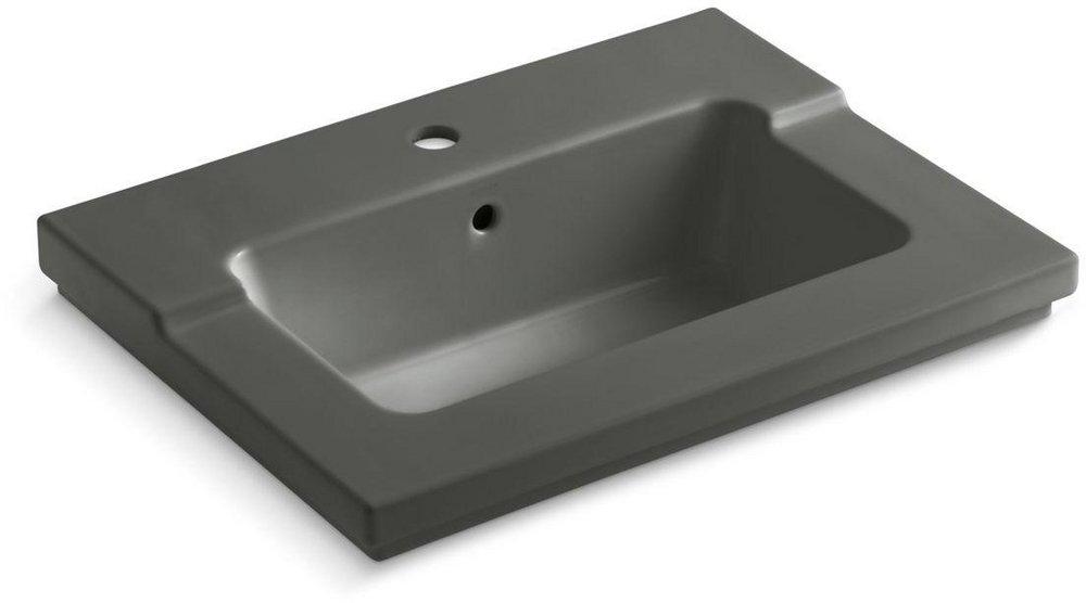 KOHLER Thunder&trade; Grey Vanity Top Basin 