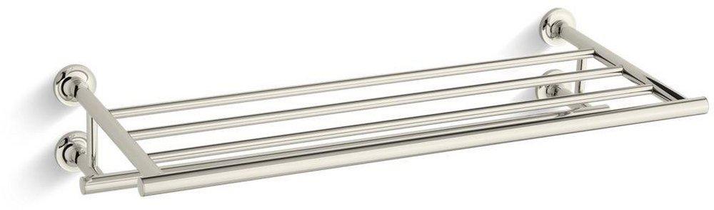 KOHLER Vibrant&reg; Polished Nickel 24 in. Towel Holder 