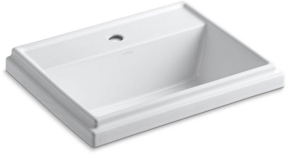 KOHLER White Drop-in Basin 