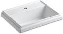 KOHLER White Drop-in Basin 