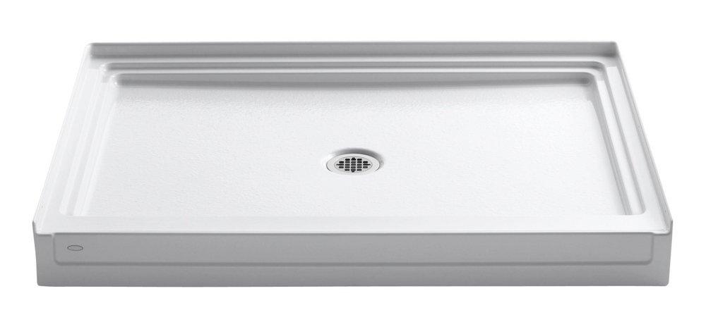 KOHLER White 48 in. Rectangle Shower Base 