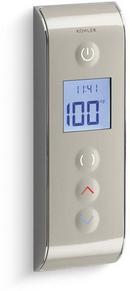 KOHLER Satin Nickel with Polished Nickel Digital Shower Interface 