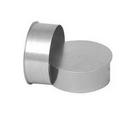 Aluminum Duct Cap in Round Duct 