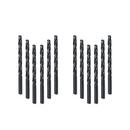 Milwaukee&reg; Silver 1/16 x 1/16 in. Round Jobber 12 Piece 