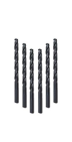 11/32 x 11/32 x 3/8 in. 3-Flat Jobber 6 Piece