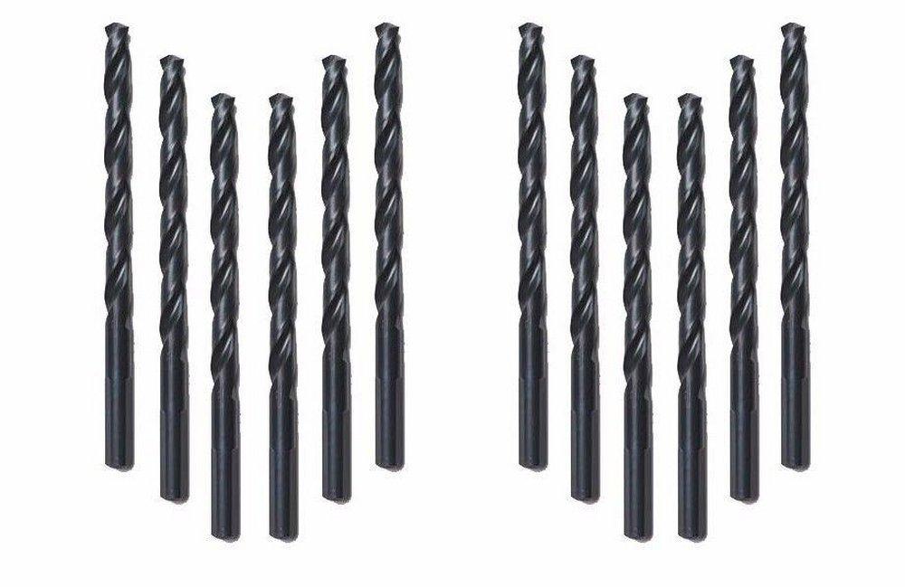 Milwaukee&reg; Silver Round Jobber Drill Bit Set (12- Piece) 