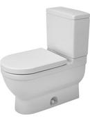 Duravit White 1.28 gpf Elongated Toilet Bowl 