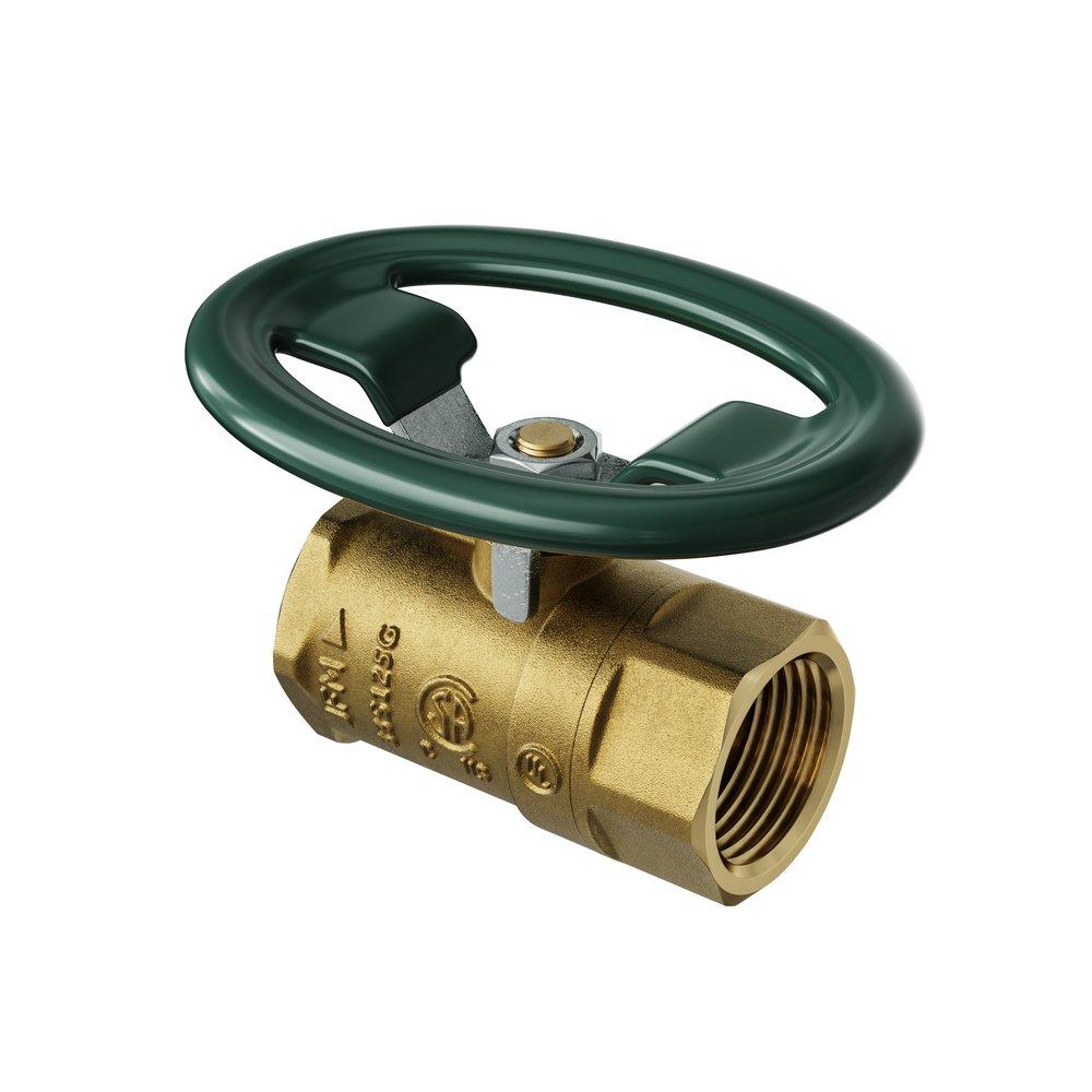 FNW&reg; Brass Full Port NPT 600# Oval Handle Ball Valve 