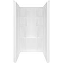 36 x 26 x 71 in. Three Piece Shower Wall System in White